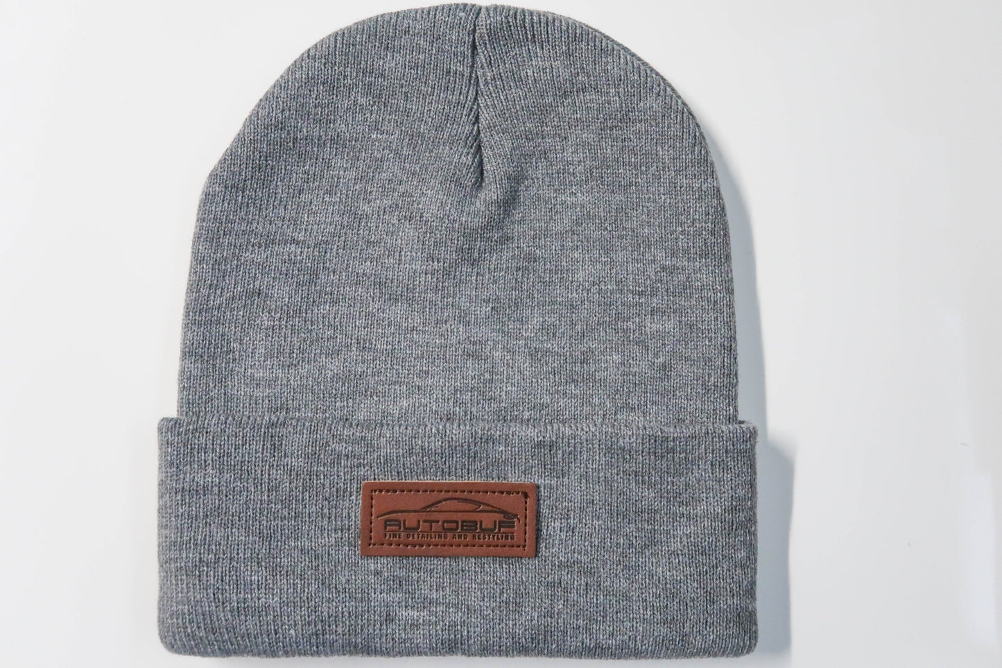 Autobuf Toque with Leather Patch